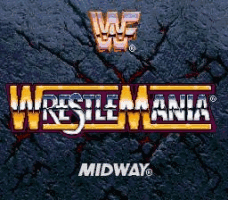 WWF Wrestlemania Arcade Title Screen